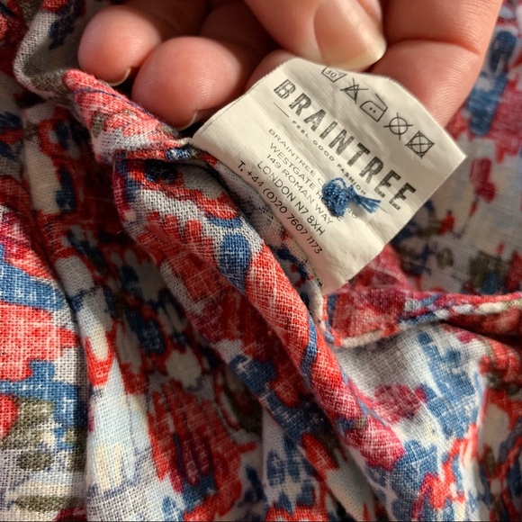 Braintree Floral Dress,LG - Picture 10 of 11